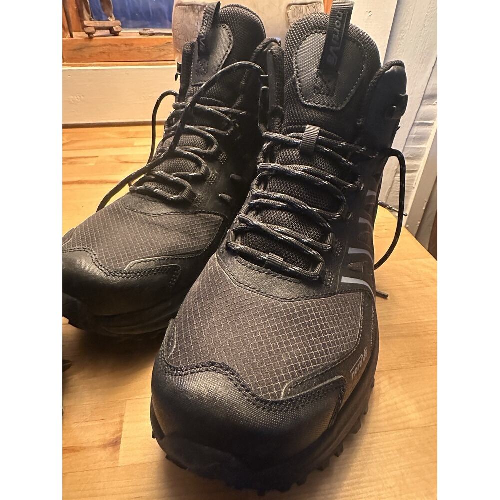 NORTIV 8 Men's Ankle High Waterproof Hiking Boots 10.5 Black Worn Once